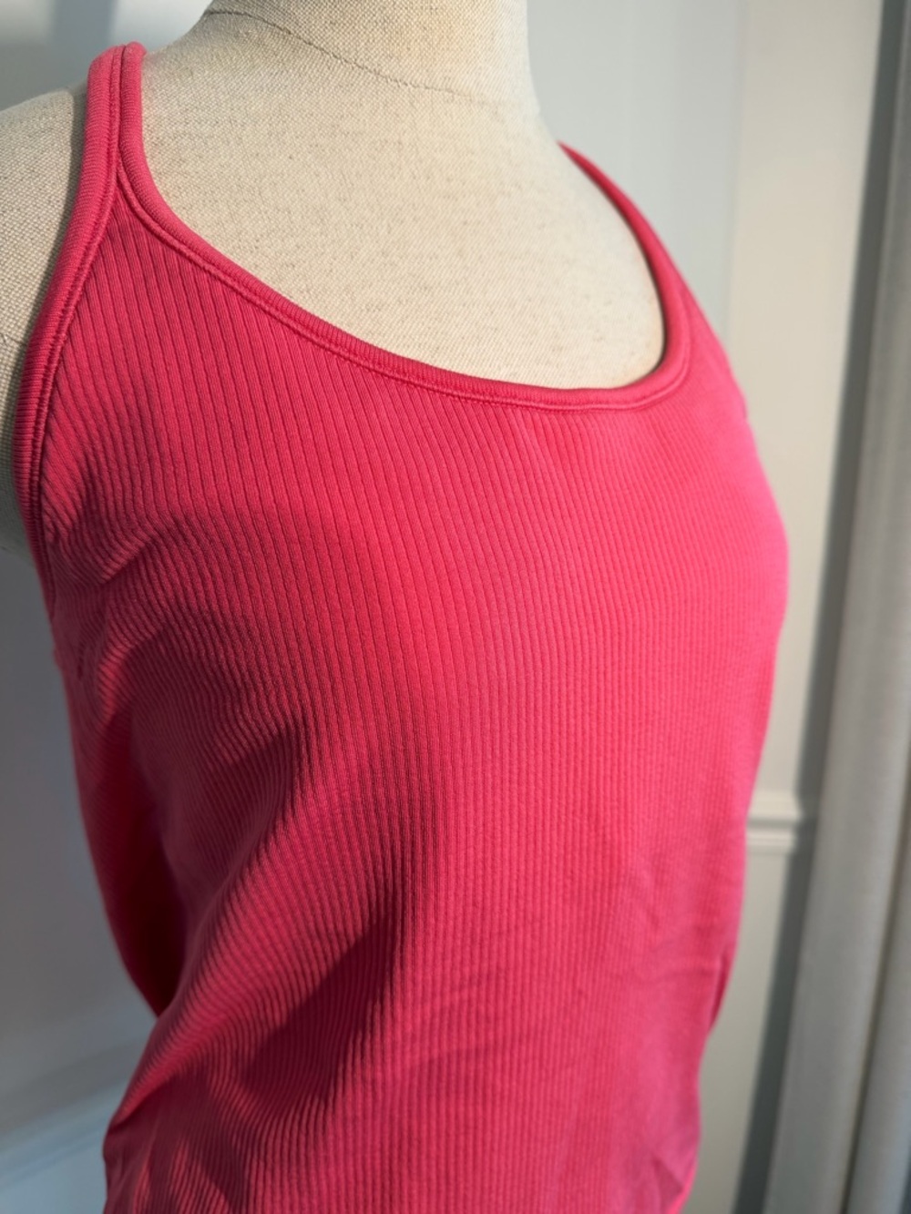 Athleta Women’s Ribbed Racerback Tank - Size L - Picture 2 of 5
